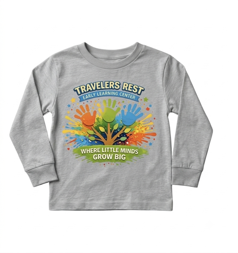 Handprint Tee with long sleeve - Youth sizes